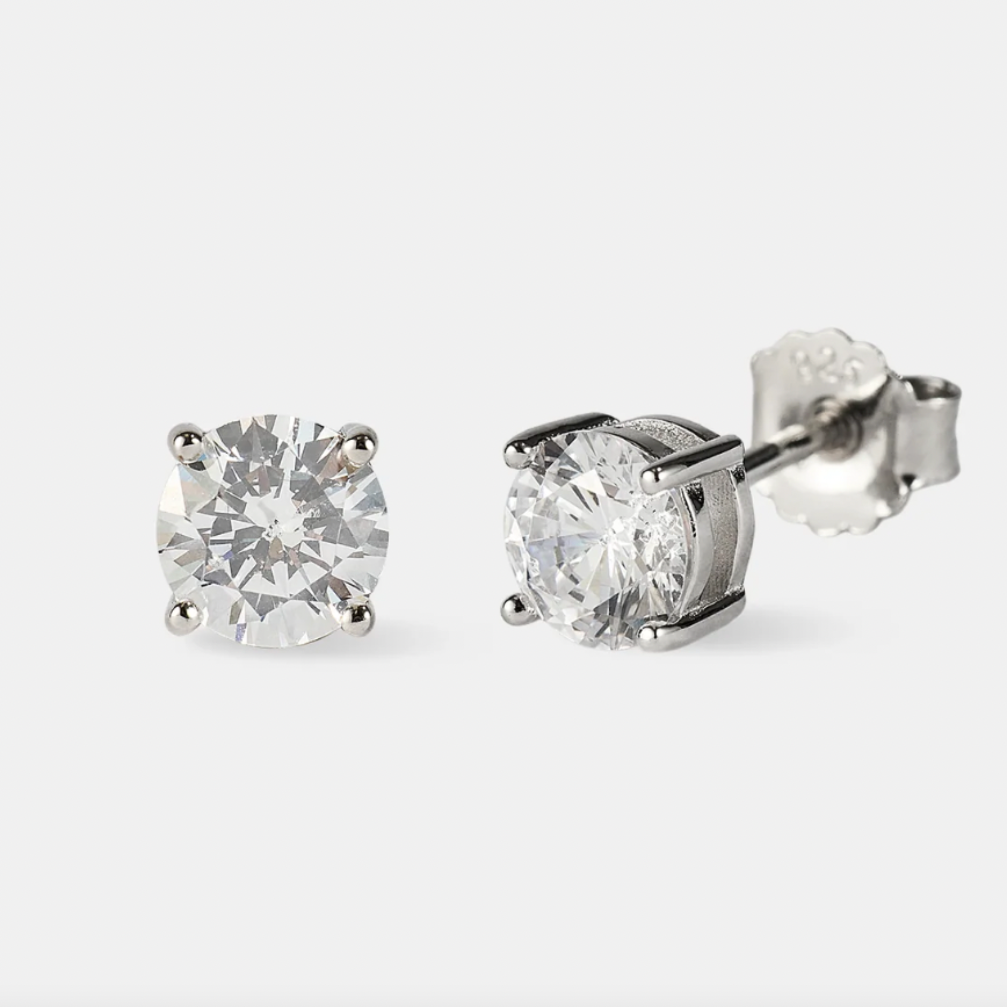 Pendientes Stud Redondo – 6mm