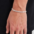Pulsera Cruz Stone Iced – 6mm