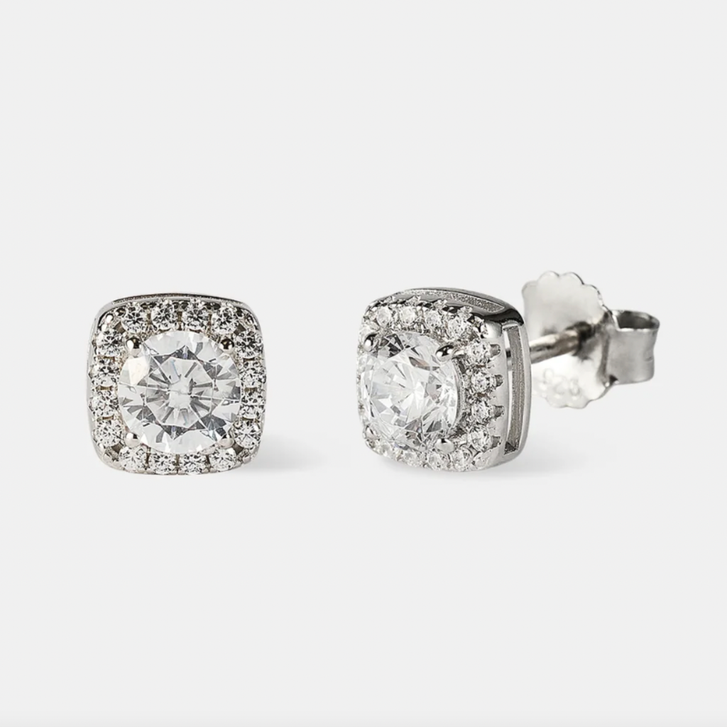 Pendientes Cluster Iced – 6mm