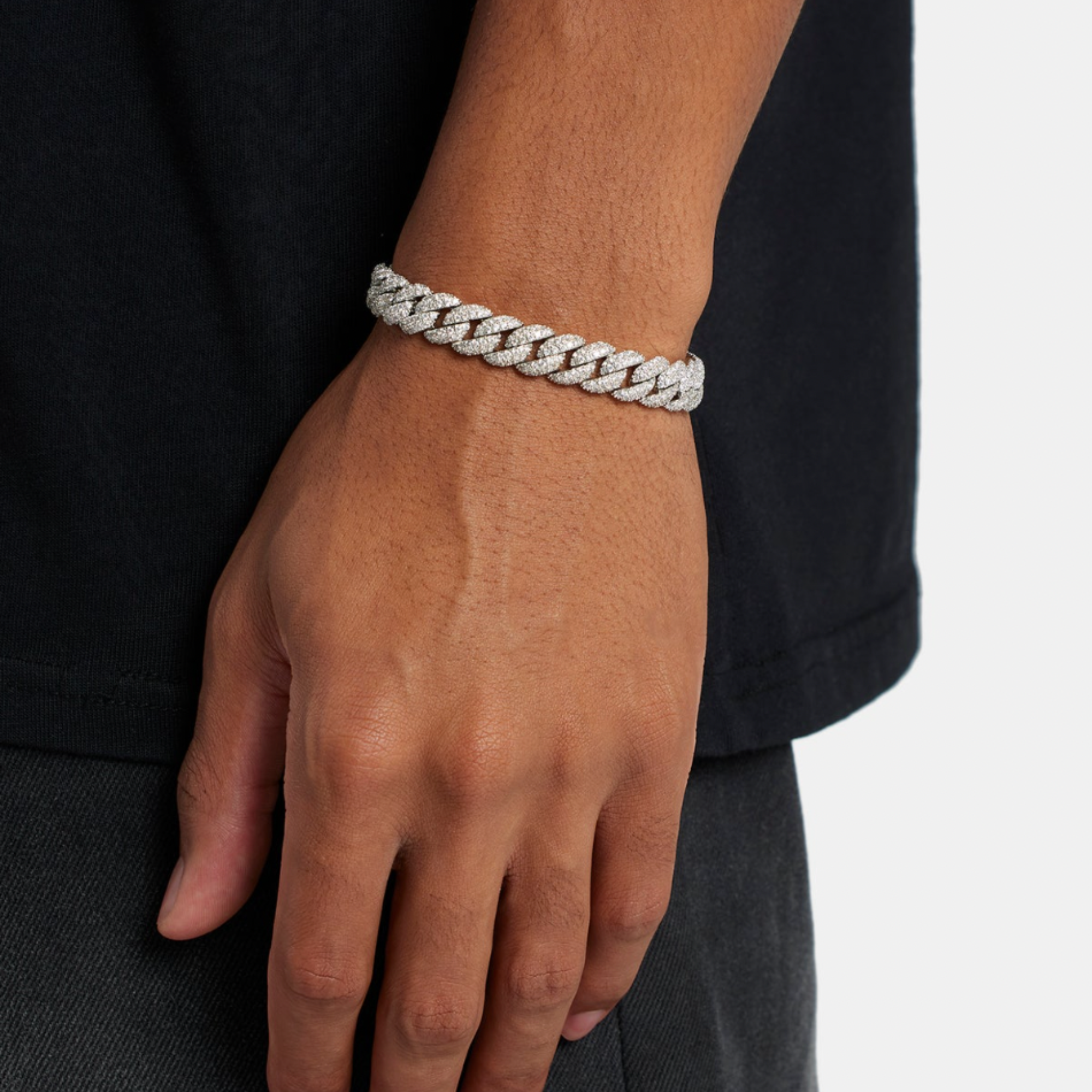 Pulsera Cubana Iced – 8m
