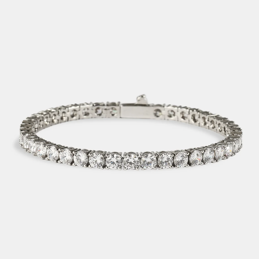 Pulsera Tennis Plata – 5mm