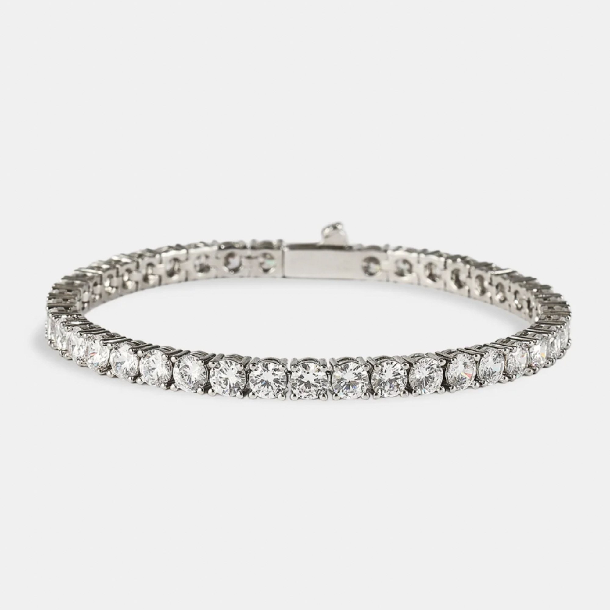 Pulsera Tennis Plata – 5mm