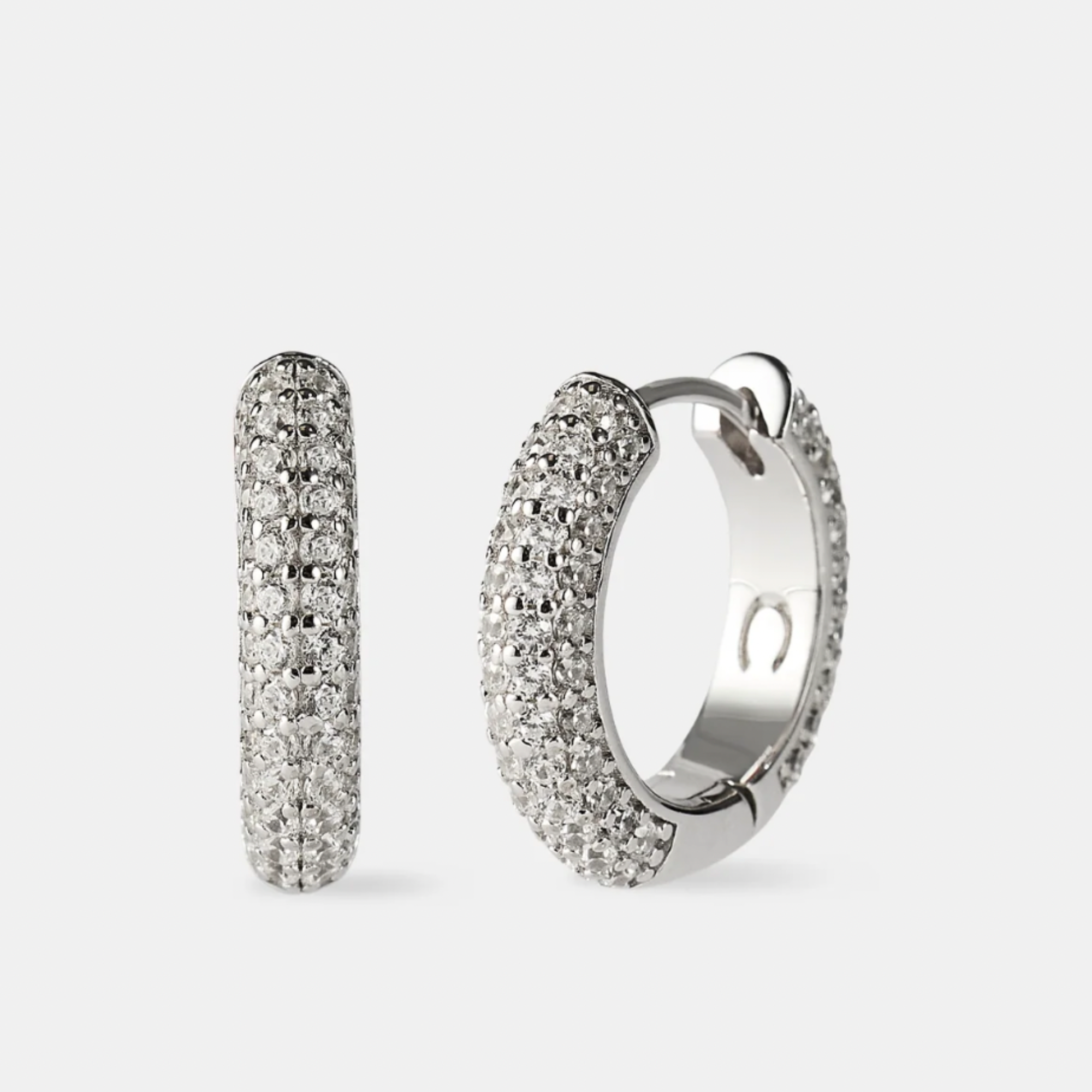 Pendientes Aro Iced – 10mm