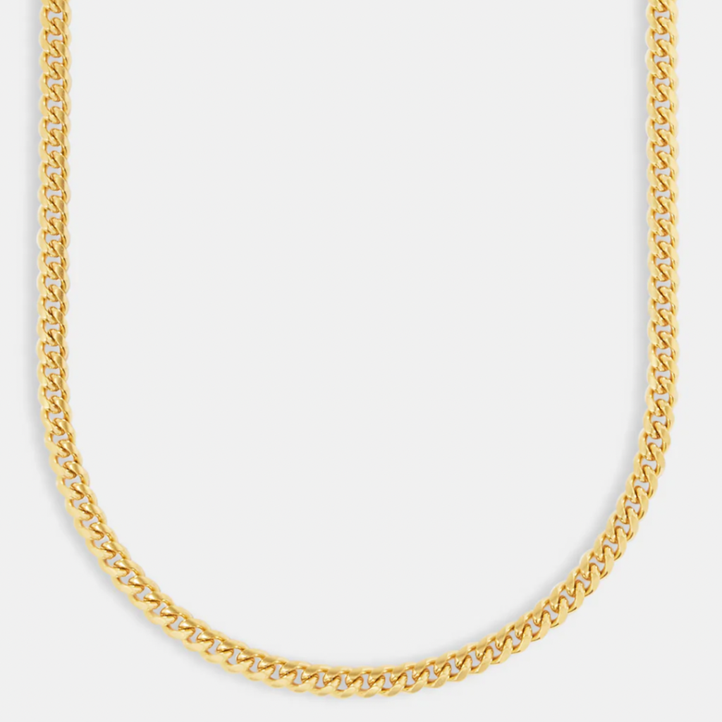 Cadena Cubana Miami Oro - 5mm