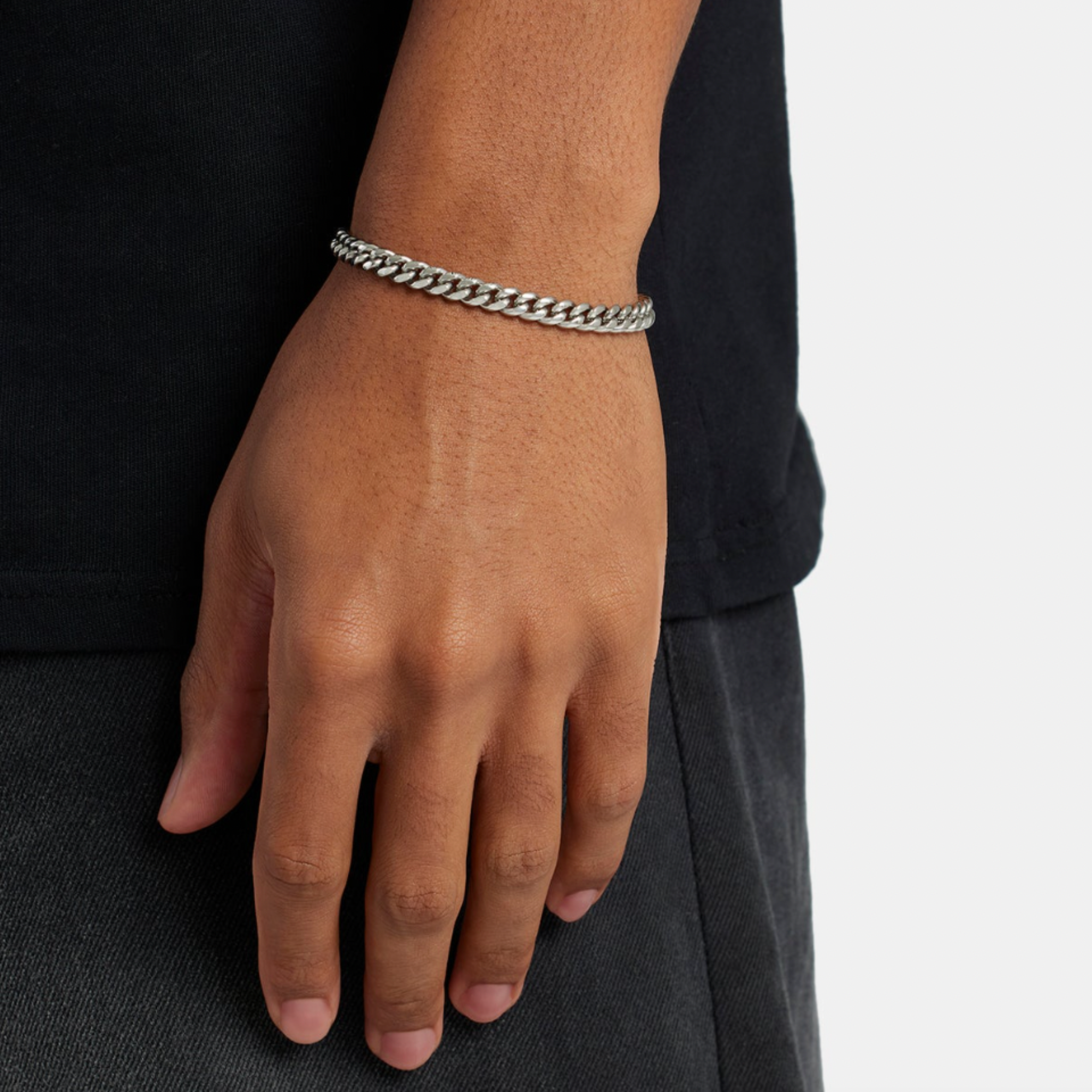 Pulsera Cubana Miami - 5mm